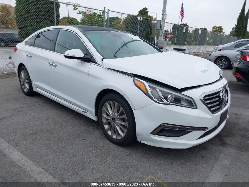 2015 HYUNDAI SONATA 2.4L LIMITED - 5NPE34AF6FH246490