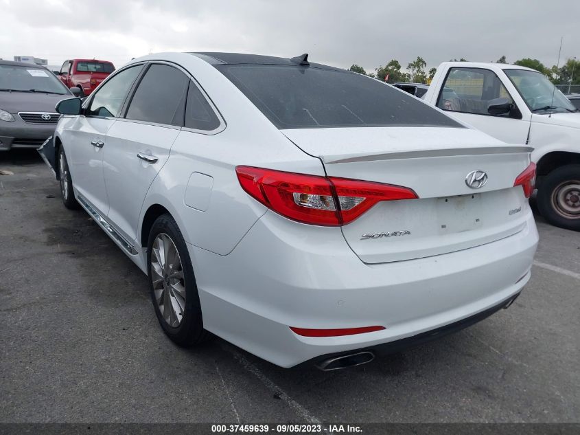 2015 HYUNDAI SONATA 2.4L LIMITED - 5NPE34AF6FH246490