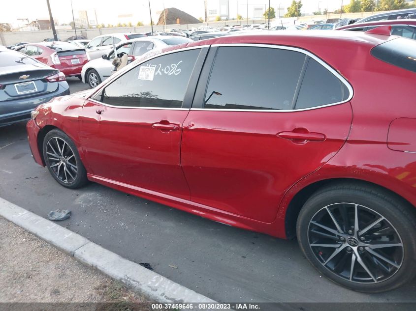 2021 TOYOTA CAMRY SE - 4T1G11AKXMU472086