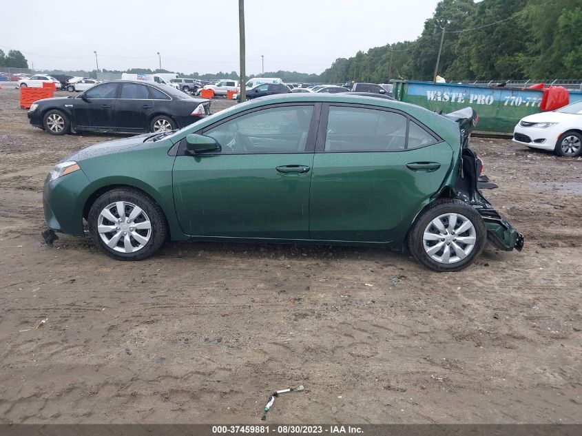 2014 TOYOTA COROLLA LE - 2T1BURHE8EC195019