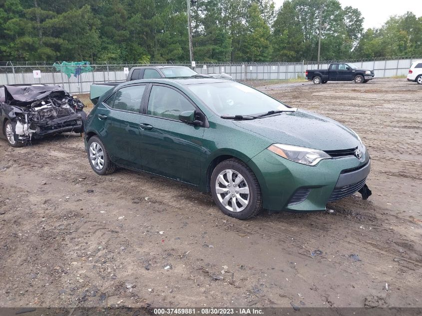 2014 TOYOTA COROLLA LE - 2T1BURHE8EC195019