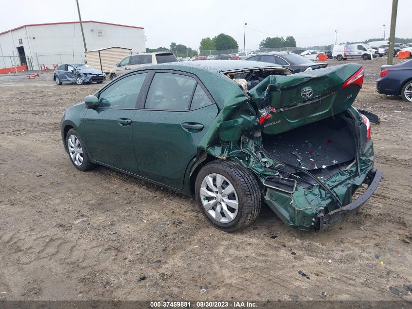 2014 TOYOTA COROLLA LE - 2T1BURHE8EC195019