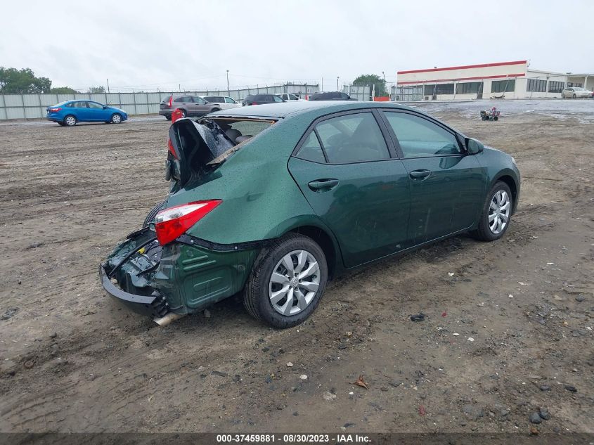 2014 TOYOTA COROLLA LE - 2T1BURHE8EC195019