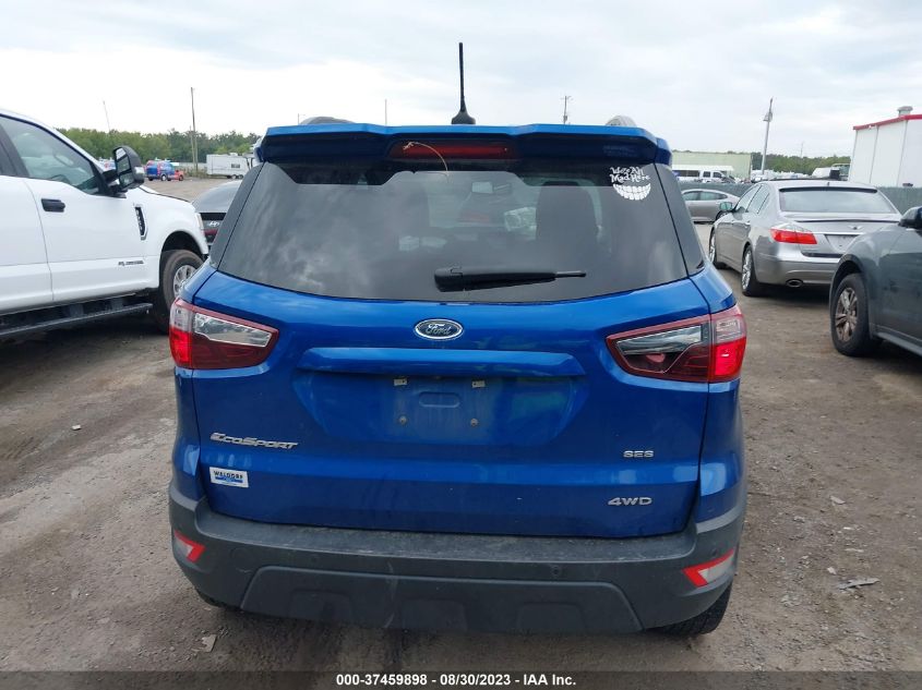 2020 FORD ECOSPORT SES - MAJ6S3JL0LC329711
