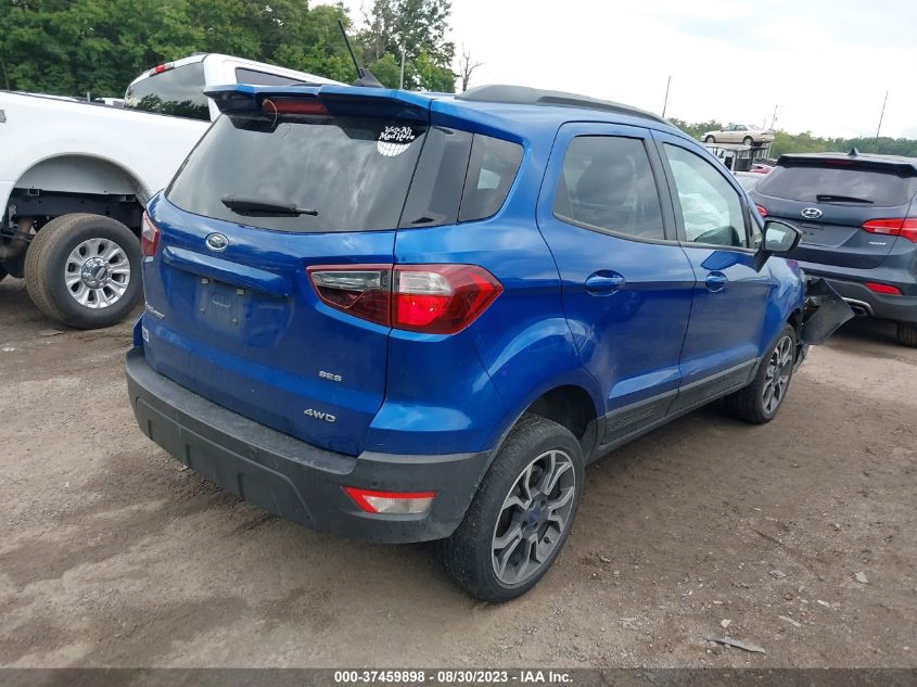 2020 FORD ECOSPORT SES - MAJ6S3JL0LC329711
