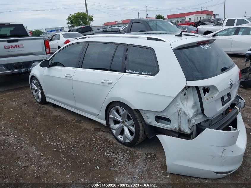 2015 VOLKSWAGEN GOLF SPORTWAGEN TDI SEL - 3VWCA7AU4FM515929