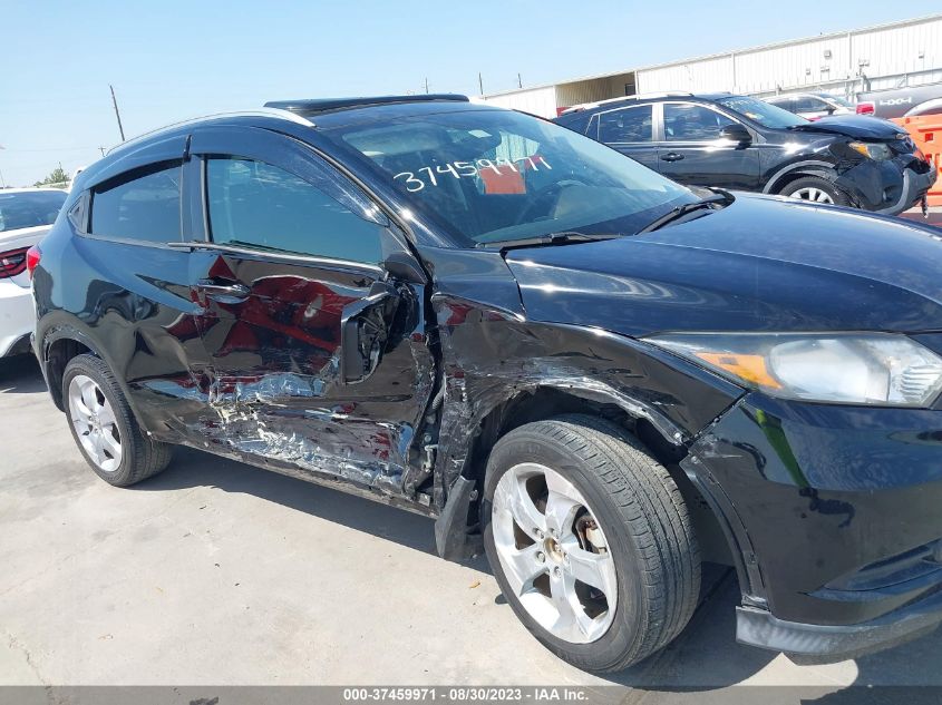 2016 HONDA HR-V EX-L W/NAVI - 3CZRU5H74GM704682