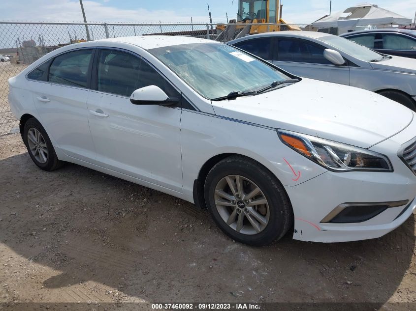 2016 HYUNDAI SONATA 2.4L SE - 5NPE24AF9GH323910