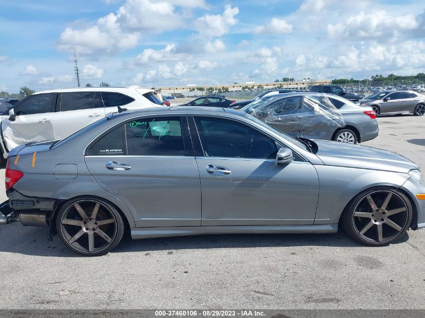 2013 MERCEDES-BENZ C-CLASS C 250 SPORT - WDDGF4HB7DR281571
