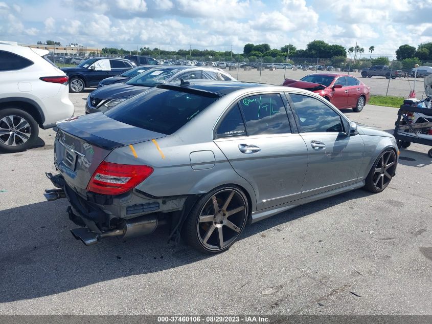 2013 MERCEDES-BENZ C-CLASS C 250 SPORT - WDDGF4HB7DR281571