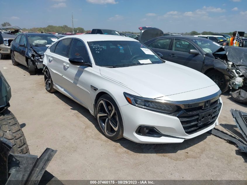 2022 HONDA ACCORD SEDAN SPORT - 1HGCV1F30NA031094