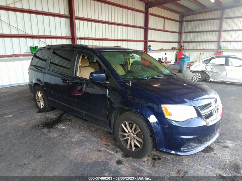 2014 DODGE GRAND CARAVAN SXT - 2C4RDGCG2ER392229