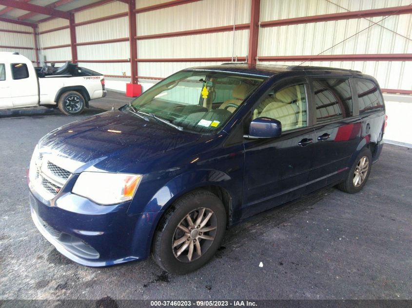 2014 DODGE GRAND CARAVAN SXT - 2C4RDGCG2ER392229