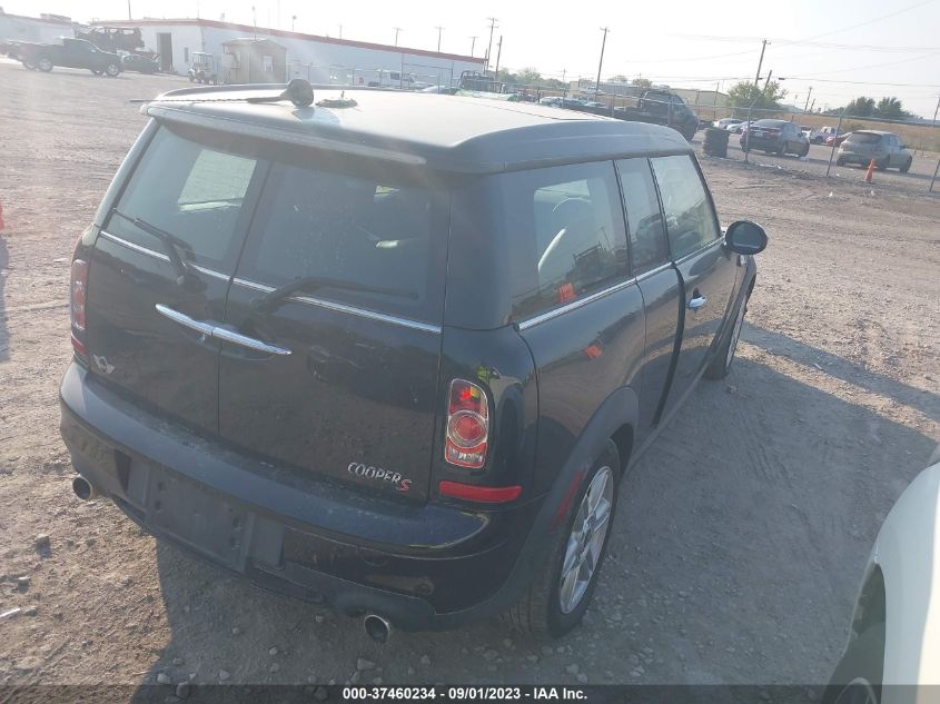 2013 MINI COOPER CLUBMAN S WMWZG3C50DT576720