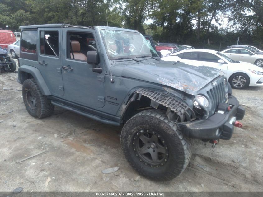 2014 JEEP WRANGLER UNLIMITED SPORT - 1C4BJWDGXEL218906