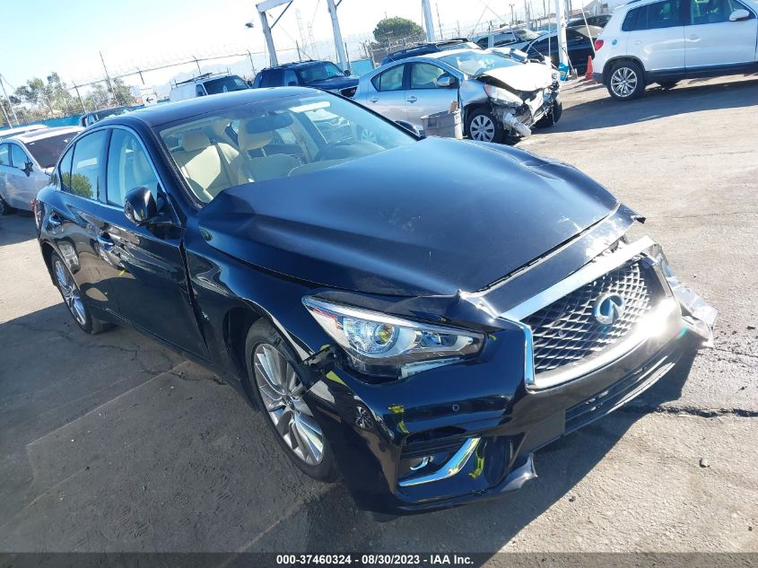 2018 INFINITI Q50 3.0T LUXE - JN1EV7APXJM361048