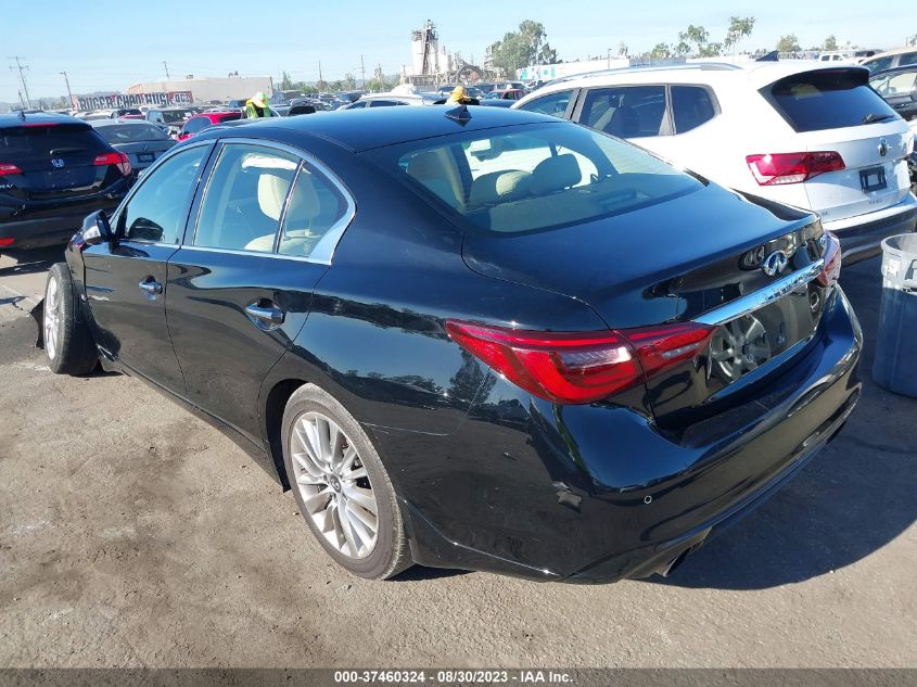 2018 INFINITI Q50 3.0T LUXE - JN1EV7APXJM361048