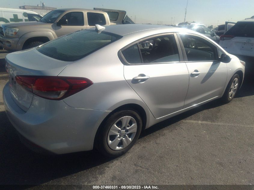 2017 KIA FORTE LX - 3KPFK4A75HE038723