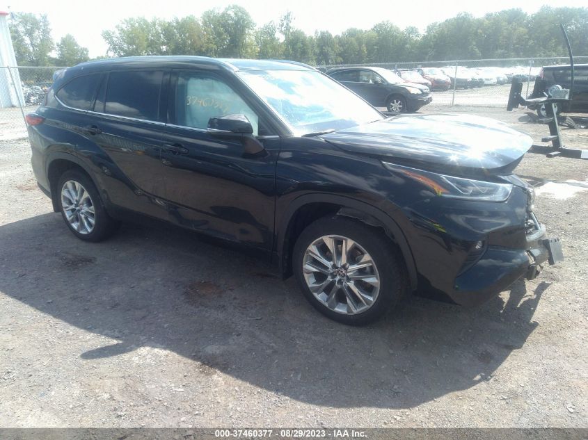 2020 TOYOTA HIGHLANDER LIMITED - 5TDDZRBH8LS001493