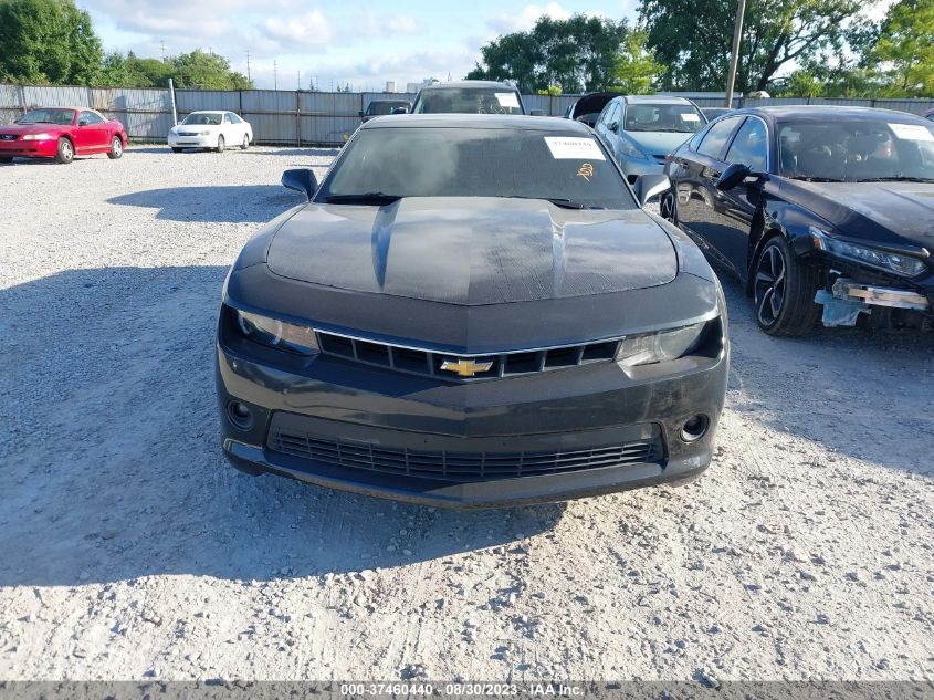 2015 CHEVROLET CAMARO LT - 2G1FD1E33F9190181
