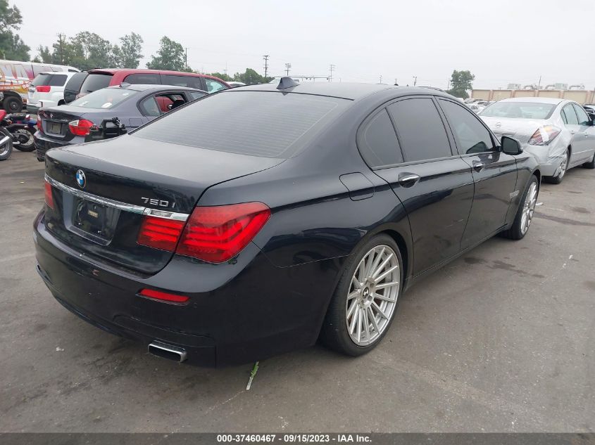 2014 BMW 7 SERIES 750I WBAYA8C51ED825161