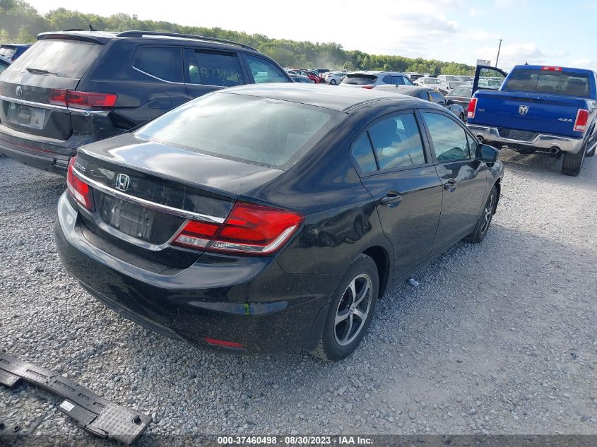 2015 HONDA CIVIC SEDAN SE - 19XFB2F72FE034381