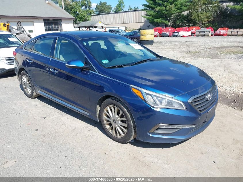 2015 HYUNDAI SONATA 2.4L LIMITED - 5NPE34AF3FH015613