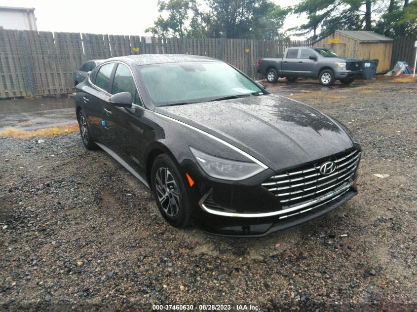 2023 HYUNDAI SONATA HYBRID BLUE - KMHL24JJ5PA067358