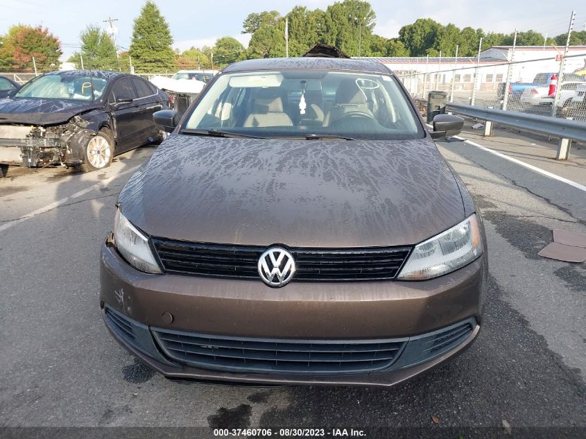 2014 VOLKSWAGEN JETTA SEDAN S - 3VW2K7AJ1EM225998