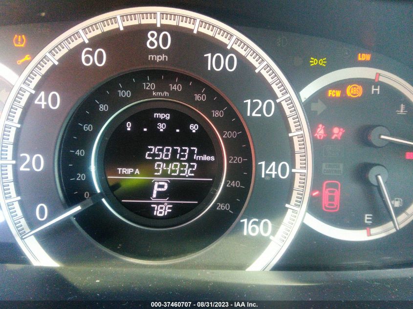 2014 HONDA ACCORD SEDAN EX-L - 1HGCR2F80EA204389