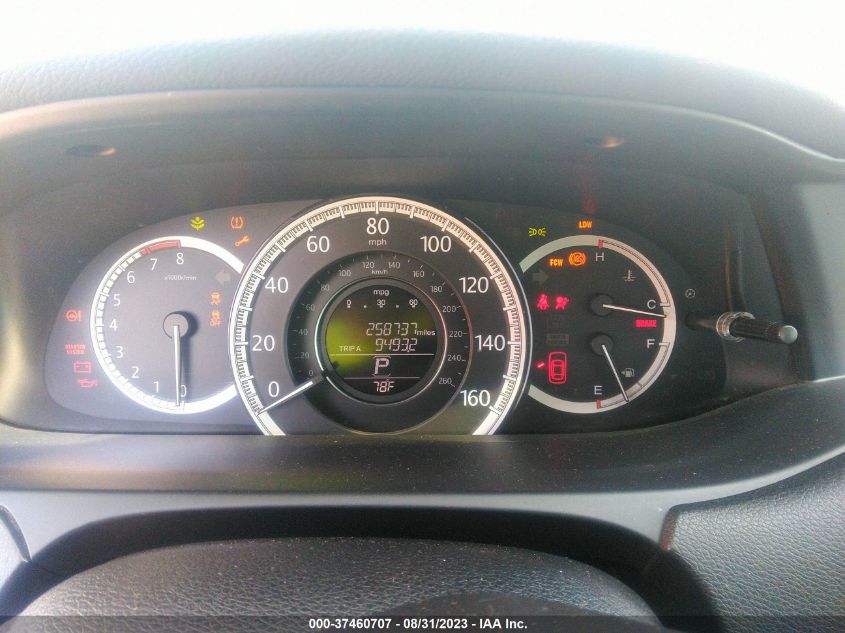 2014 HONDA ACCORD SEDAN EX-L - 1HGCR2F80EA204389