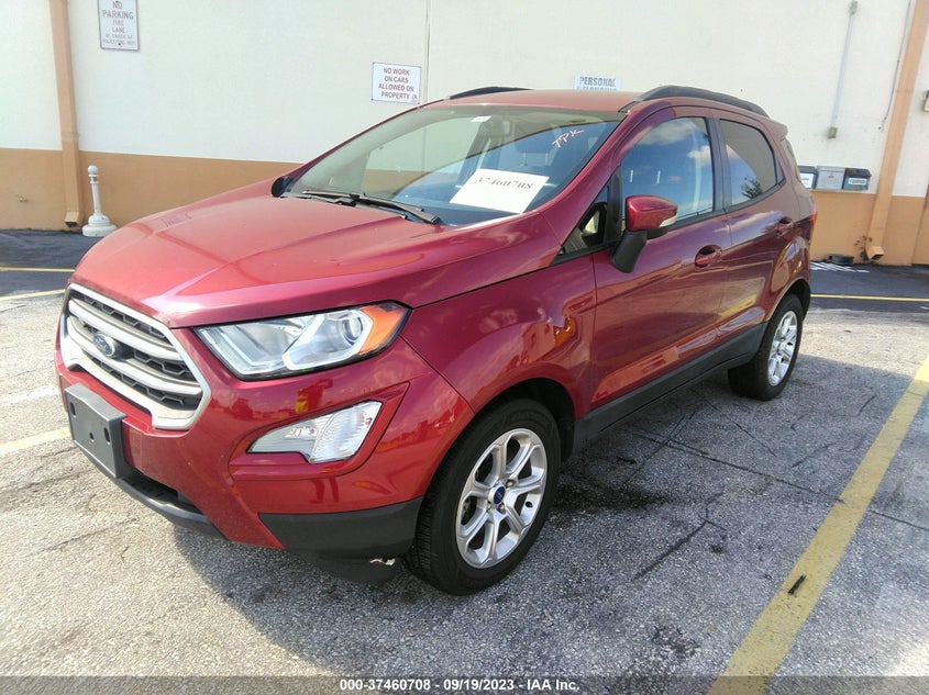 VIN MAJ3S2GE8LC324150 2020 FORD ECOSPORT SE