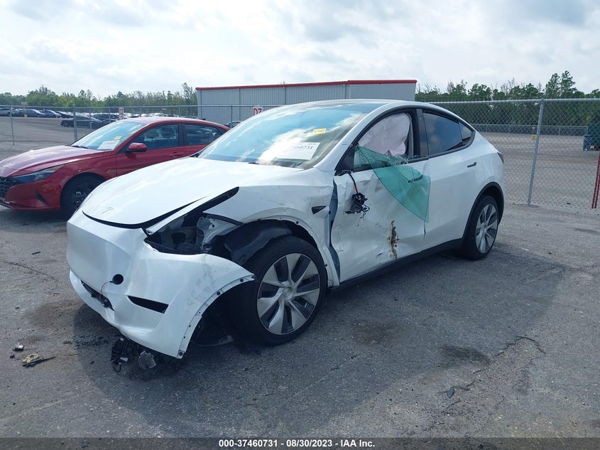 VIN 7SAYGDEE4PF613909 2023 TESLA MODEL Y