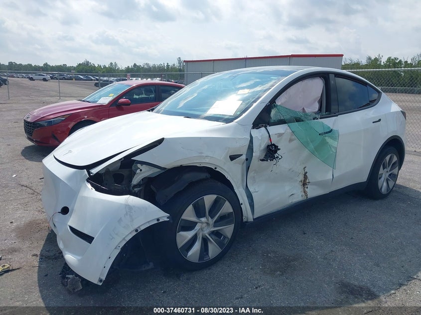 VIN 7SAYGDEE4PF613909 2023 TESLA MODEL Y
