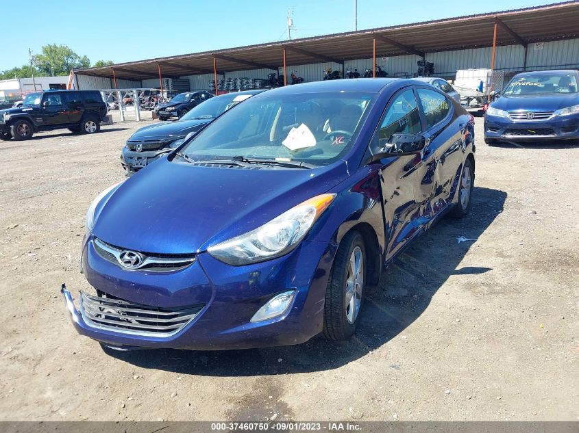 2013 HYUNDAI ELANTRA GLS - 5NPDH4AE2DH257150