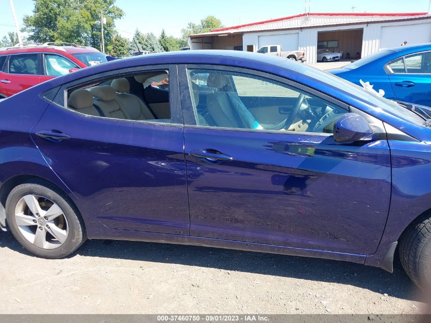 2013 HYUNDAI ELANTRA GLS - 5NPDH4AE2DH257150