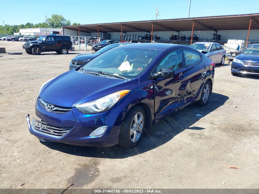 2013 HYUNDAI ELANTRA GLS - 5NPDH4AE2DH257150