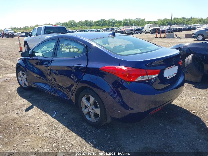 2013 HYUNDAI ELANTRA GLS - 5NPDH4AE2DH257150