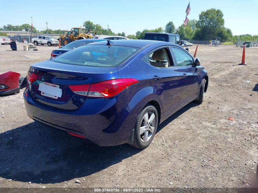 2013 HYUNDAI ELANTRA GLS - 5NPDH4AE2DH257150