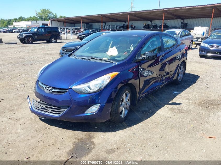 2013 HYUNDAI ELANTRA GLS - 5NPDH4AE2DH257150