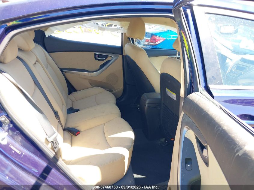 2013 HYUNDAI ELANTRA GLS - 5NPDH4AE2DH257150