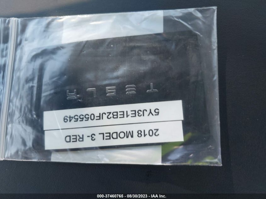2018 TESLA MODEL 3 - 5YJ3E1EB2JF055549