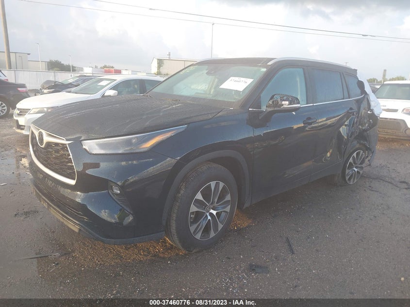 VIN 5TDKDRAH7PS040489 2023 TOYOTA HIGHLANDER L/LE/XLE/XSE/LIMITED