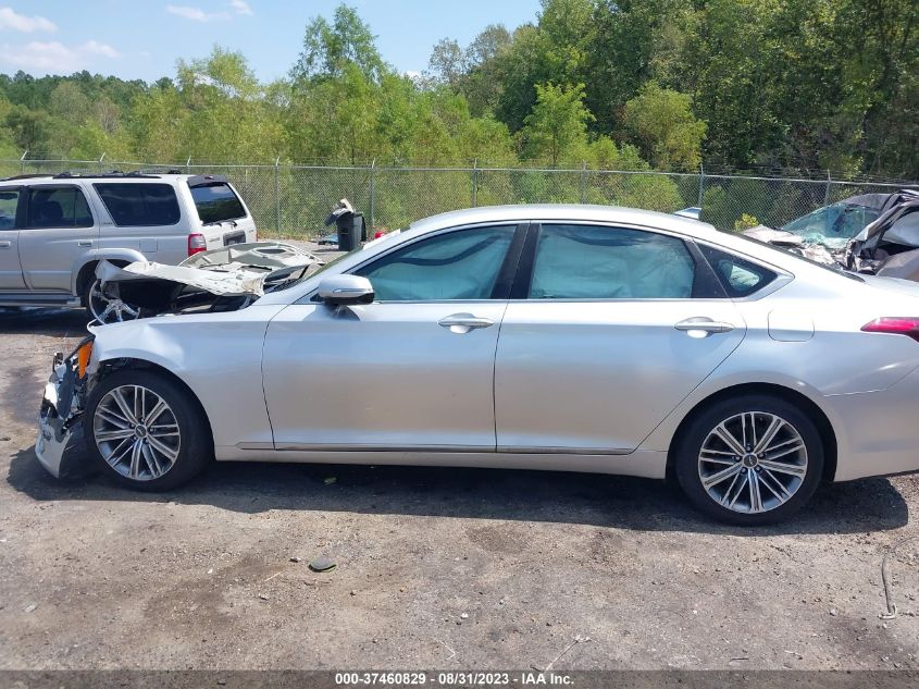2018 GENESIS G80 3.8L KMHGN4JE6JU249653