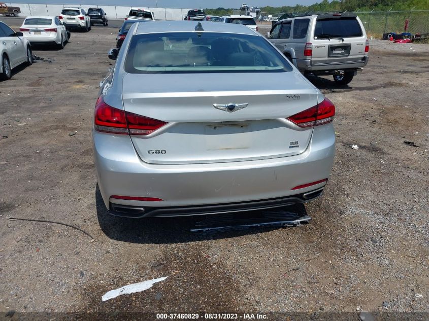 2018 GENESIS G80 3.8L KMHGN4JE6JU249653