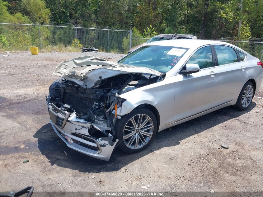 2018 GENESIS G80 3.8L KMHGN4JE6JU249653