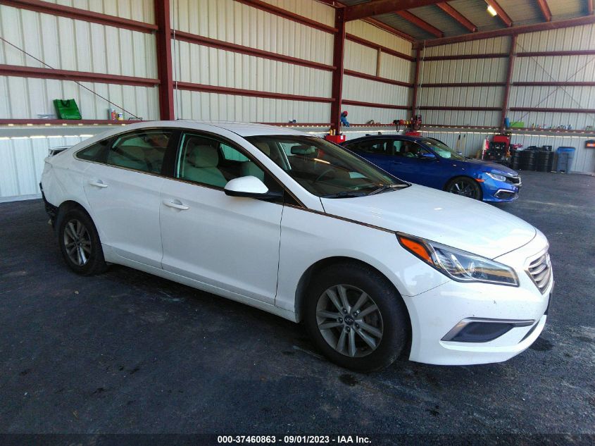 2016 HYUNDAI SONATA 2.4L SE - 5NPE24AF7GH312145