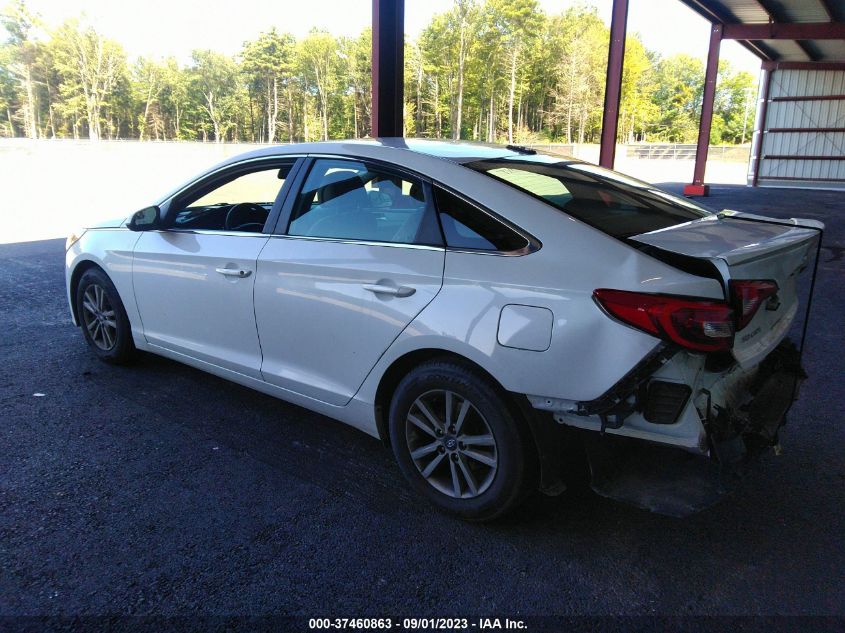 2016 HYUNDAI SONATA 2.4L SE - 5NPE24AF7GH312145