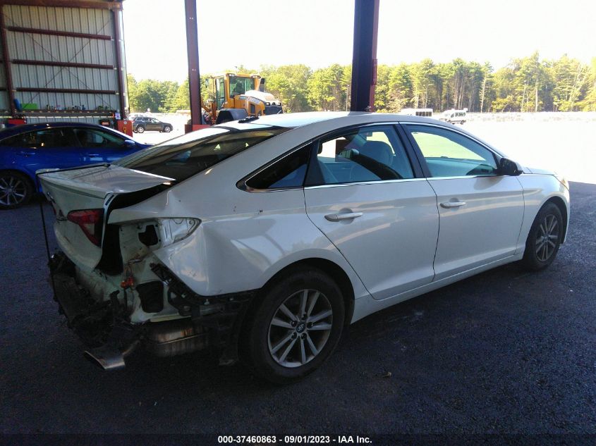 2016 HYUNDAI SONATA 2.4L SE - 5NPE24AF7GH312145