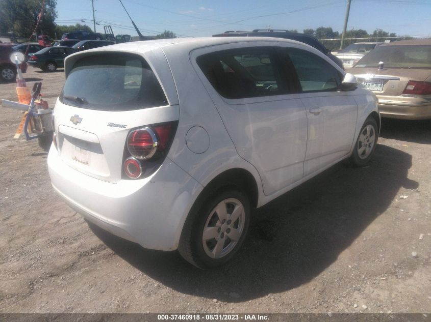 2014 CHEVROLET SONIC LS - 1G1JA6SH4E4208169